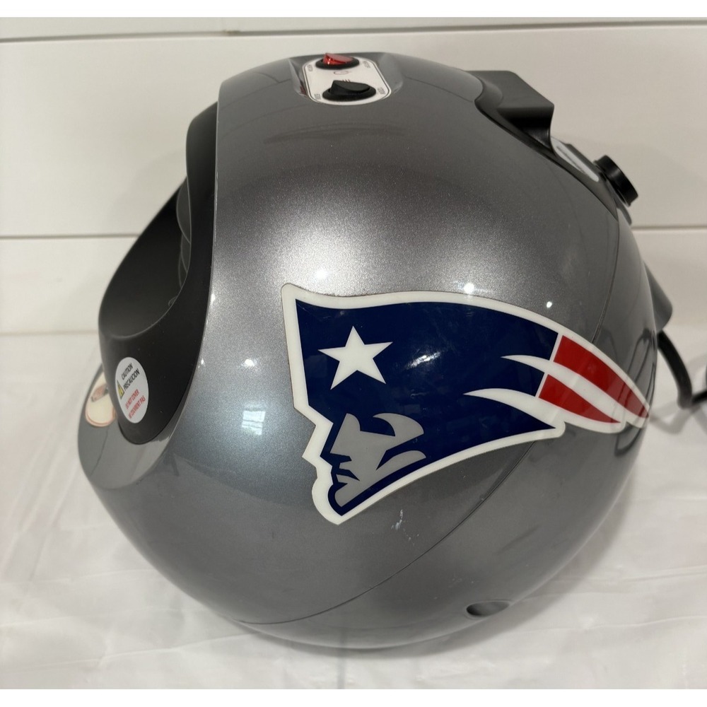 NFL New England Patriots Helmet Infrared Space Heater 600W-1200W TESTED & WORKS!
